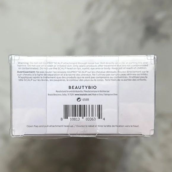 122. BeautyBio GloPro Scalp Attachment- brand new, does not come w/ main tool